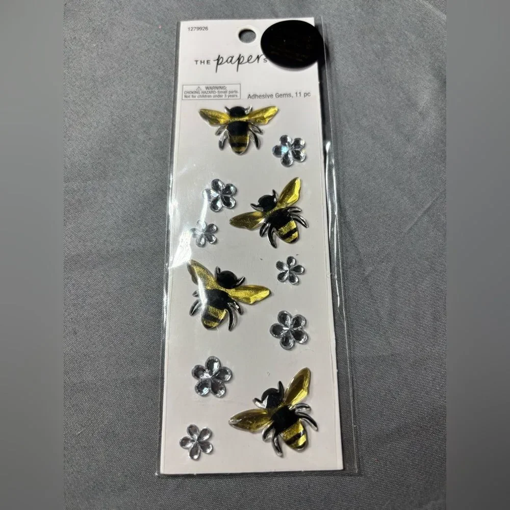 9 pc NEW Bee Happy Yellow Bee-Themed Notebook & Party Supplies - Collection